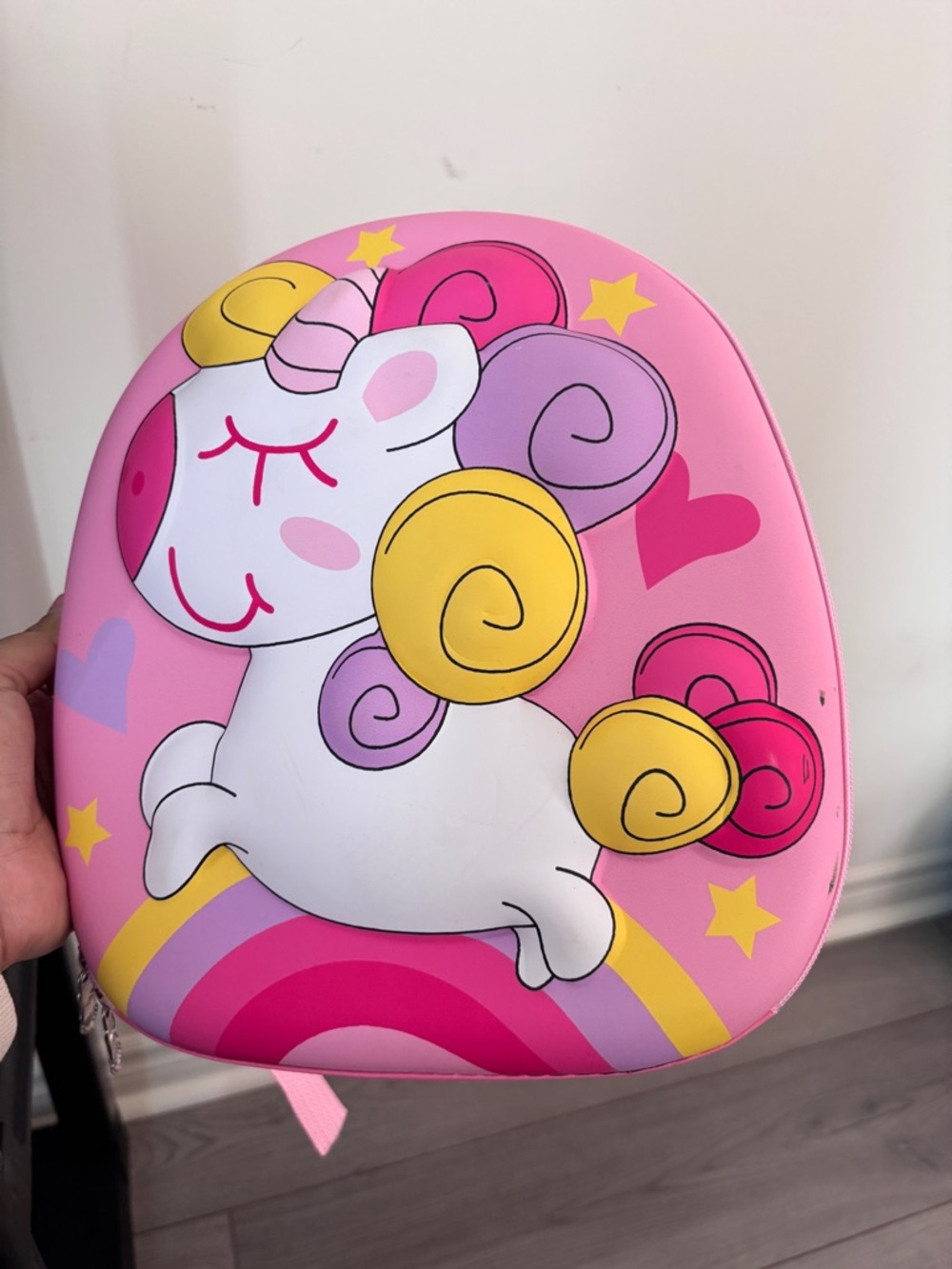 Cute Pink Unicorn Backpack Case - Toddler